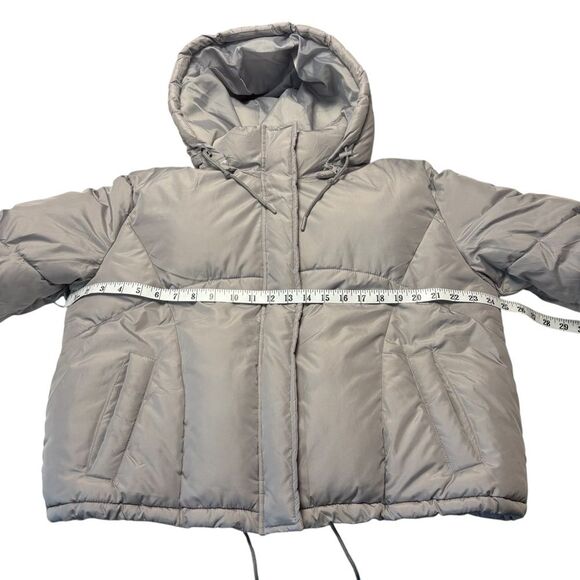 Sebby Short Puffer Jacket with removable hood Junior Large - Picture 9 of 12